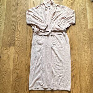 Unused Arlotta Cashmere Long Robe, xsmall/ small, dusty pink